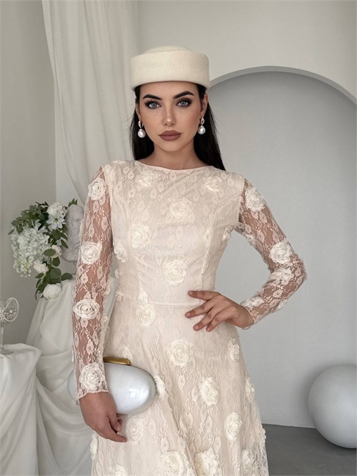 Gernu Floral-Detail Dress