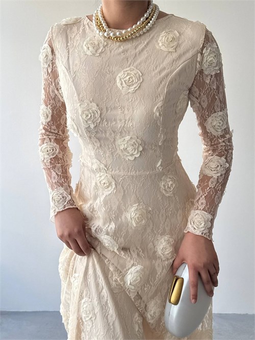 Gernu Floral-Detail Dress