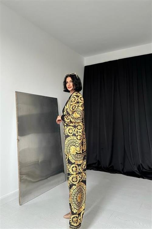 Wholesale Printed Shirt and Trousers Suit