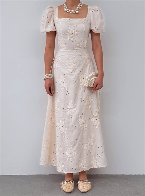 Graf Balloon Sleeve Dress