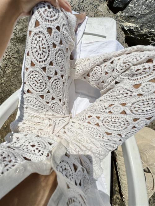 Guipure Wholesale Pants - Raw