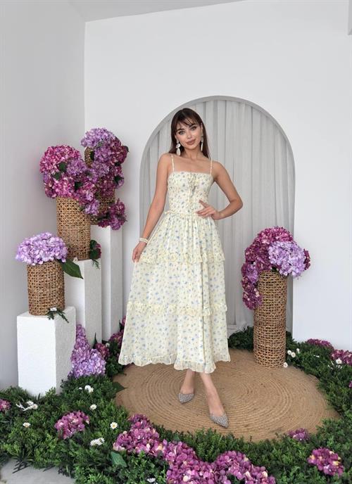 Hafza Rope Strap Dress