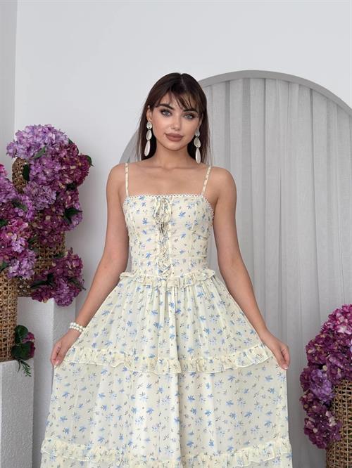 Hafza Rope Strap Dress