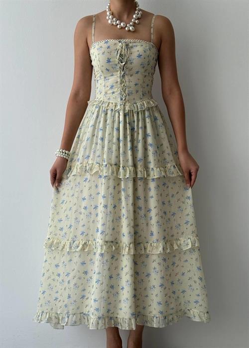 Hafza Rope Strap Dress