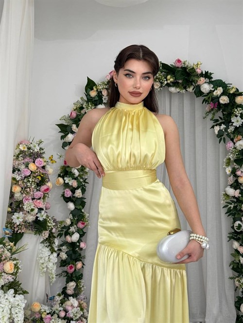 Herap Dress with Belt Detail