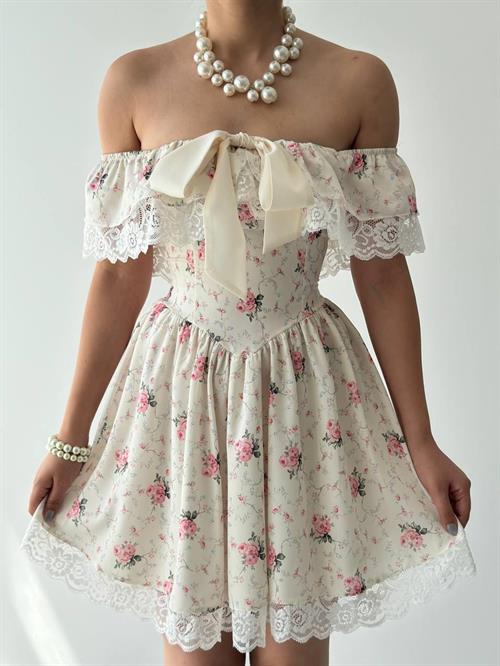 Huma Bow Detailed Dress