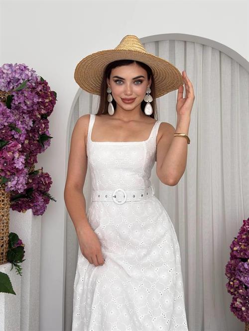 Hure Belt Detailed Dress