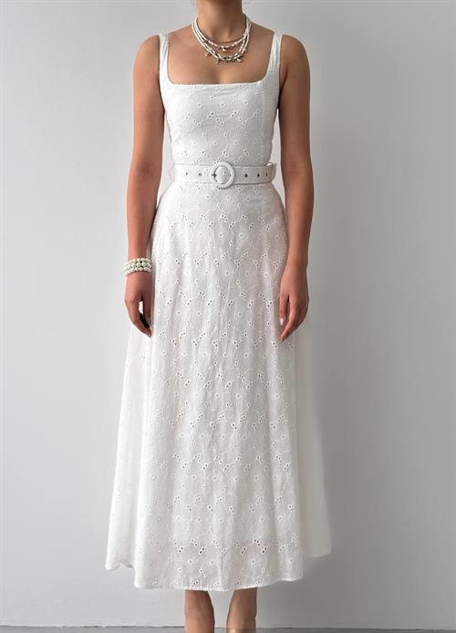 Hure Belt Detailed Dress