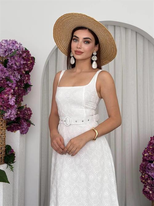 Hure Belt Detailed Dress