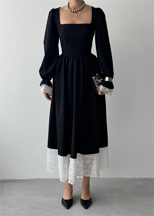 Huyno Lace-Detail Dress