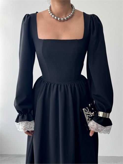Huyno Lace-Detail Dress