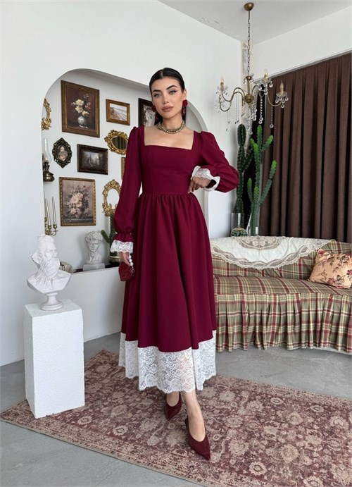 Huyno Lace-Detail Dress