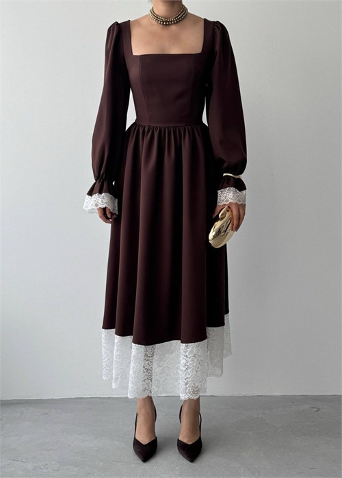 Huyno Lace-Detail Dress