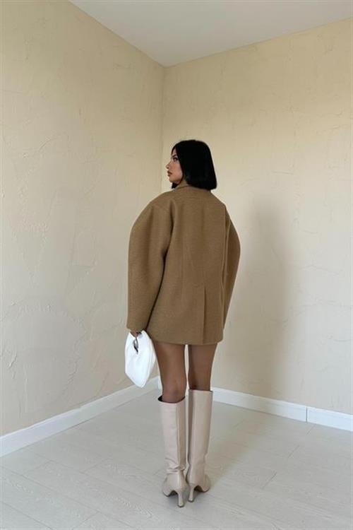 Wholesale Two-Button Coat - Camel