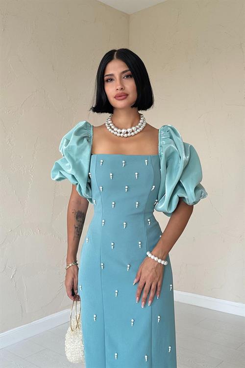 Wholesale Mint Embellished Dress