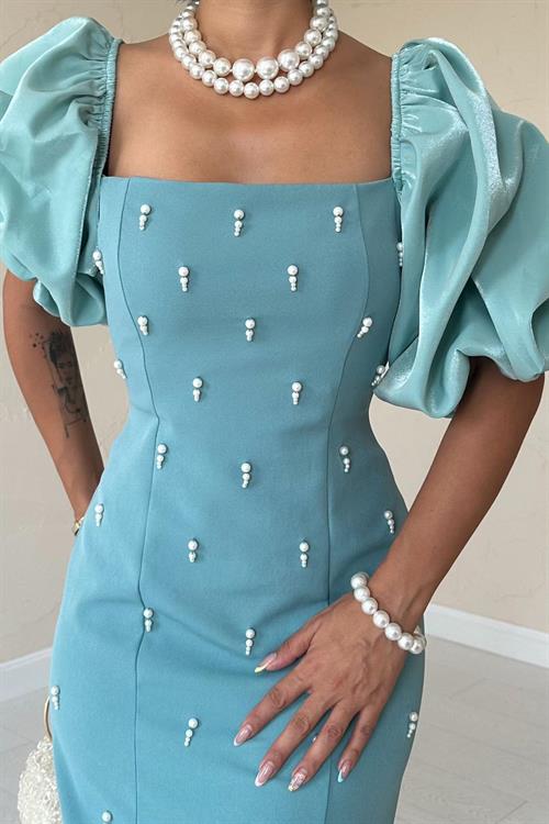 Wholesale Mint Embellished Dress