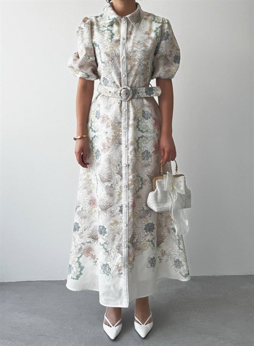Jugen Dress with Pocket Detail - Floral
