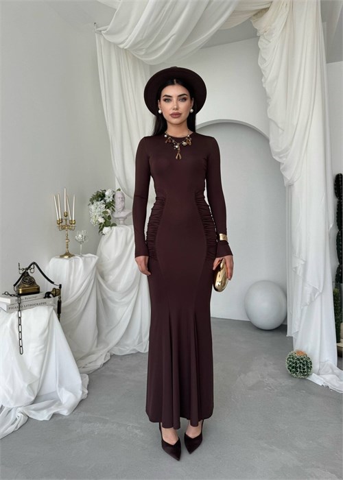 June Dress with Shirring Detail