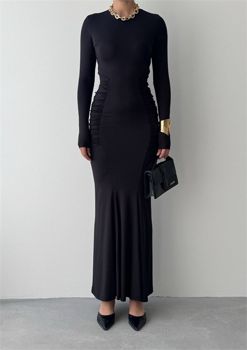 June Dress with Shirring Detail