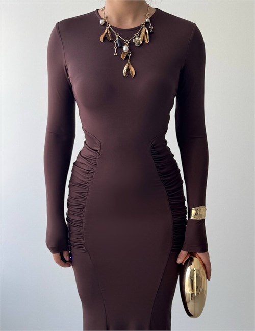 June Dress with Shirring Detail