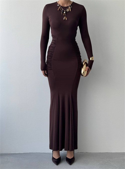 June Dress with Shirring Detail