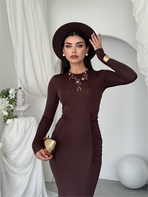June Dress with Shirring Detail