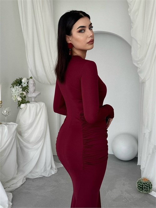 June Dress with Shirring Detail