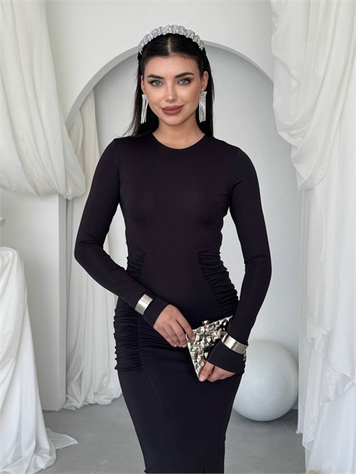 June Dress with Shirring Detail