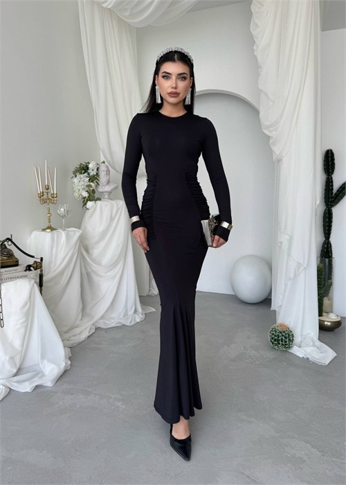 June Dress with Shirring Detail
