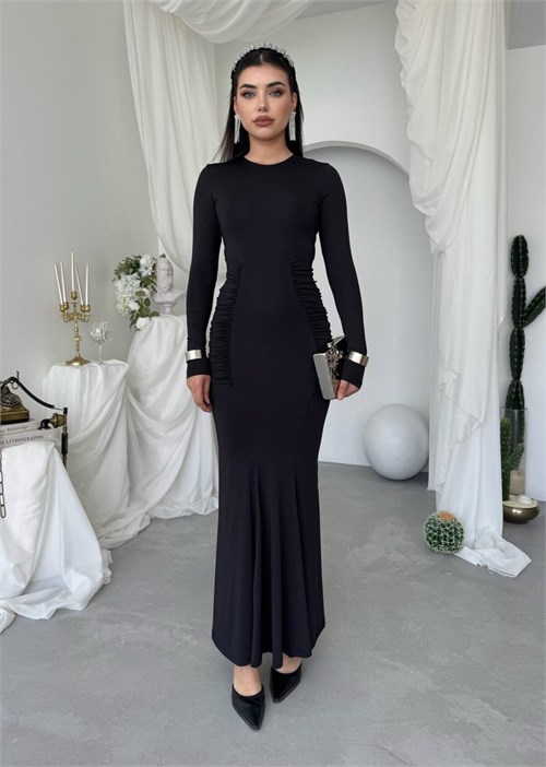 June Dress with Shirring Detail