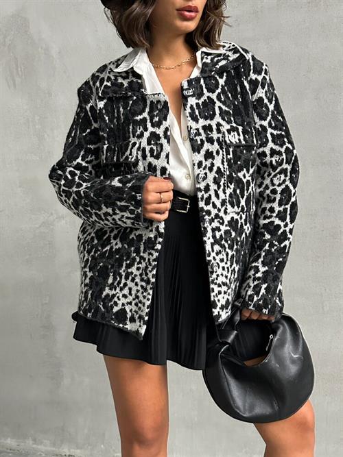 K- Knitwear Wholesale Cardigan | K-209 - Hyena