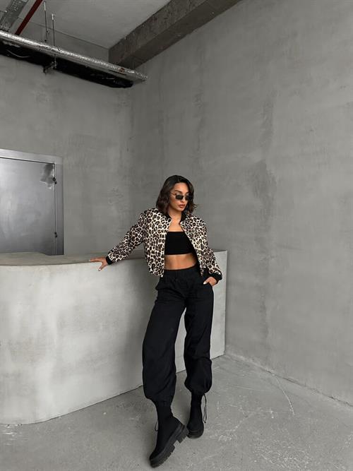 Cashmere Wholesale Coat - Stone Leopard