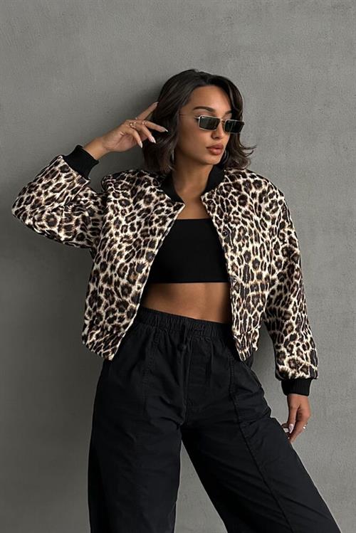 Cashmere Wholesale Coat - Stone Leopard