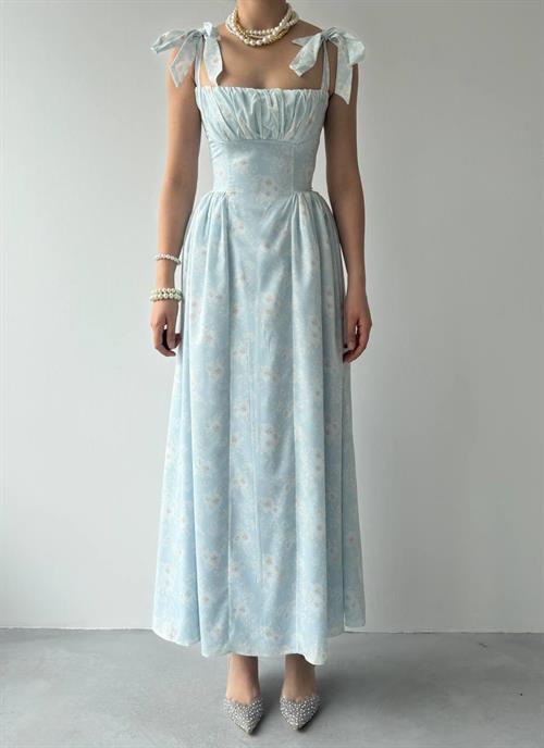 Khalesi Shoulder Tie Dress