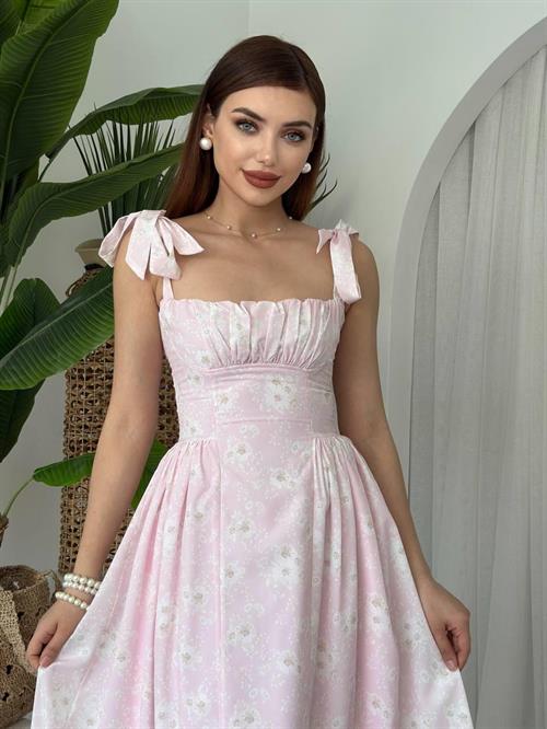 Khalesi Shoulder Tie Dress