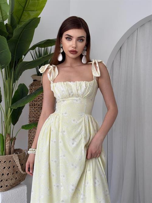 Khalesi Shoulder Tie Dress