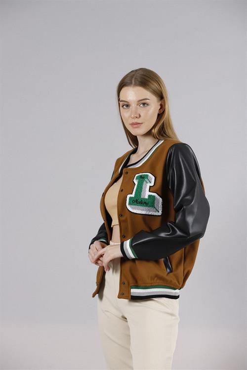 College Wholesale Coat - Coffee