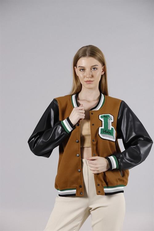 College Wholesale Coat - Coffee