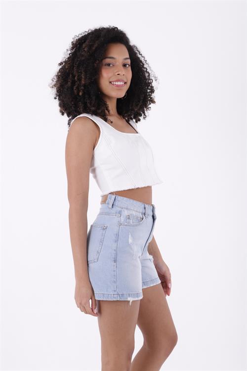 Lazerli Kot Şort 266-08-(S-XL-6)