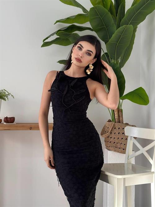 Lers Flower Detailed Dress