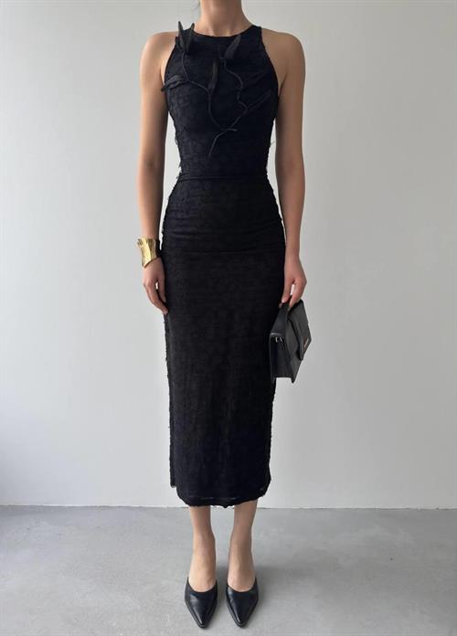 Lers Flower Detailed Dress