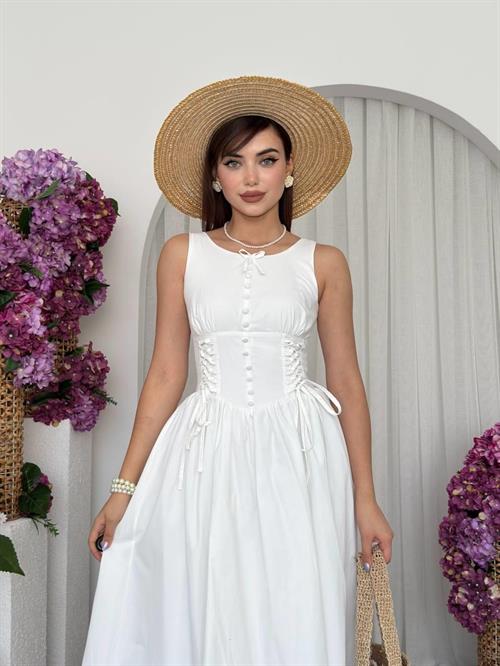 Lulo Lace Detailed Dress