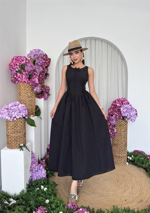 Lulo Lace Detailed Dress