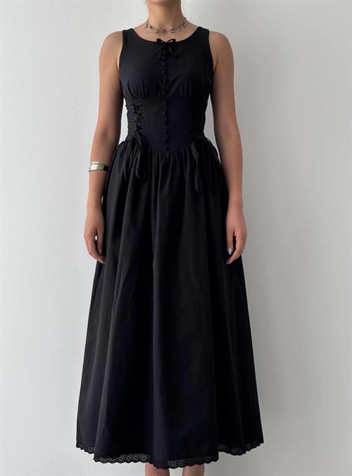 Lulo Lace Detailed Dress