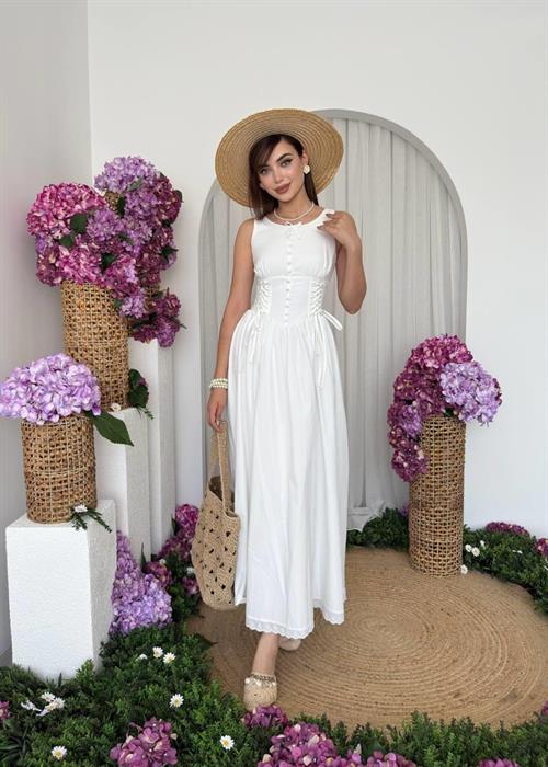 Lulo Lace Detailed Dress