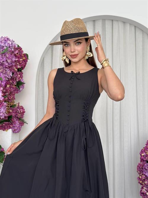 Lulo Lace Detailed Dress