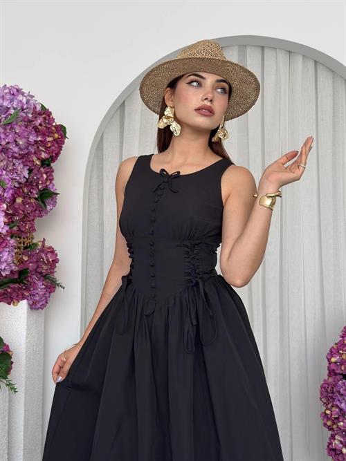 Lulo Lace Detailed Dress