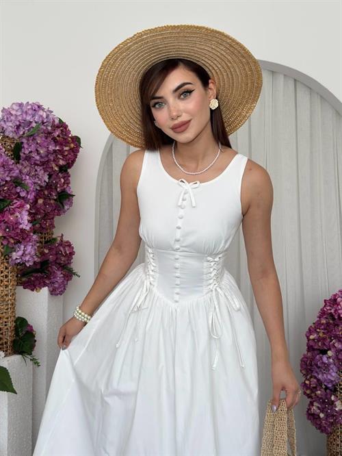 Lulo Lace Detailed Dress