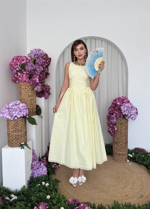 Lulo Lace Detailed Dress