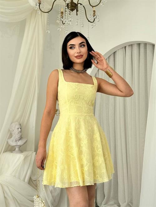 Lyro Flower Embroidered Dress